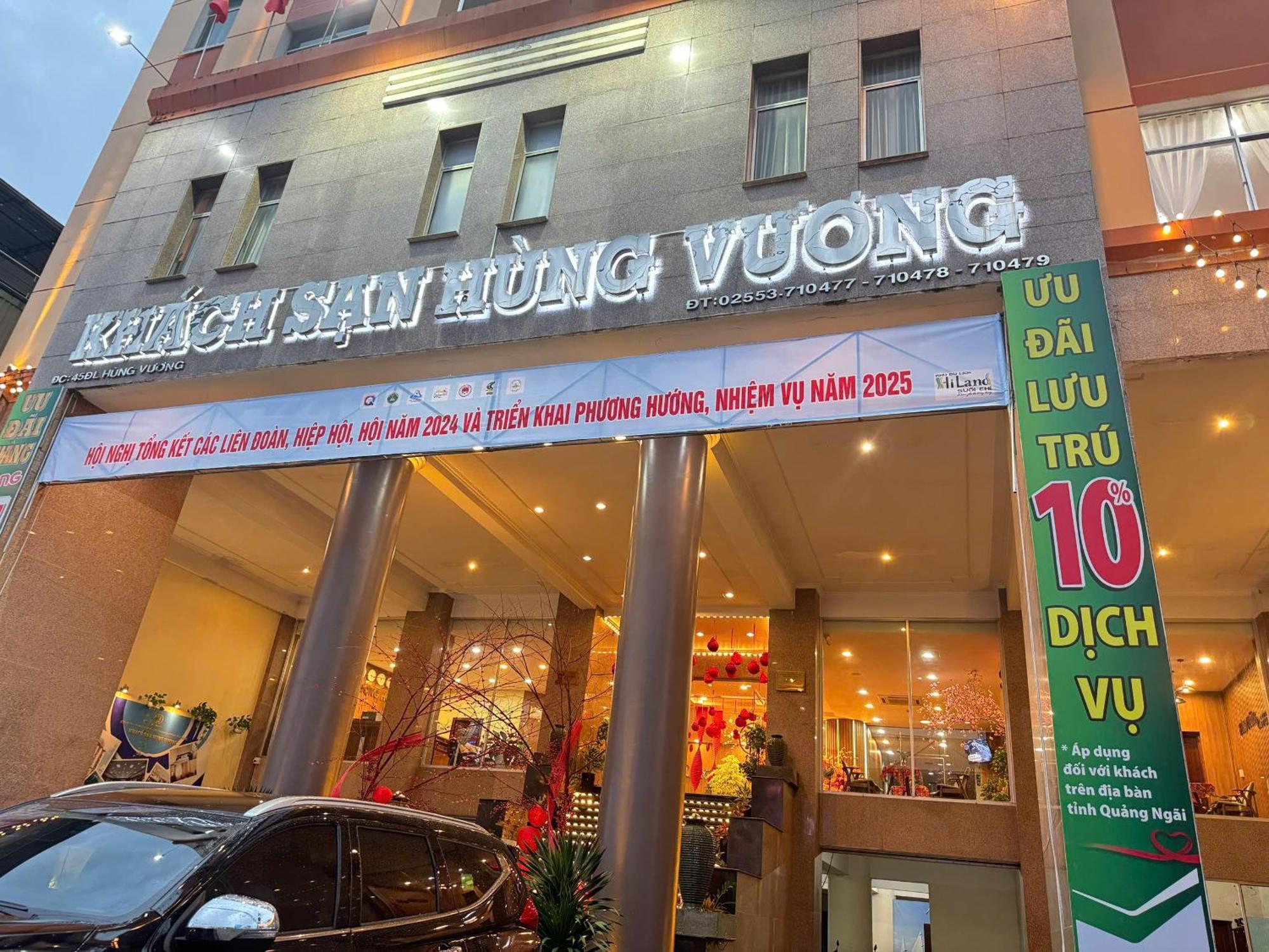 מלון Khach San Hung Vuong קוואנג נגאי מראה חיצוני תמונה
